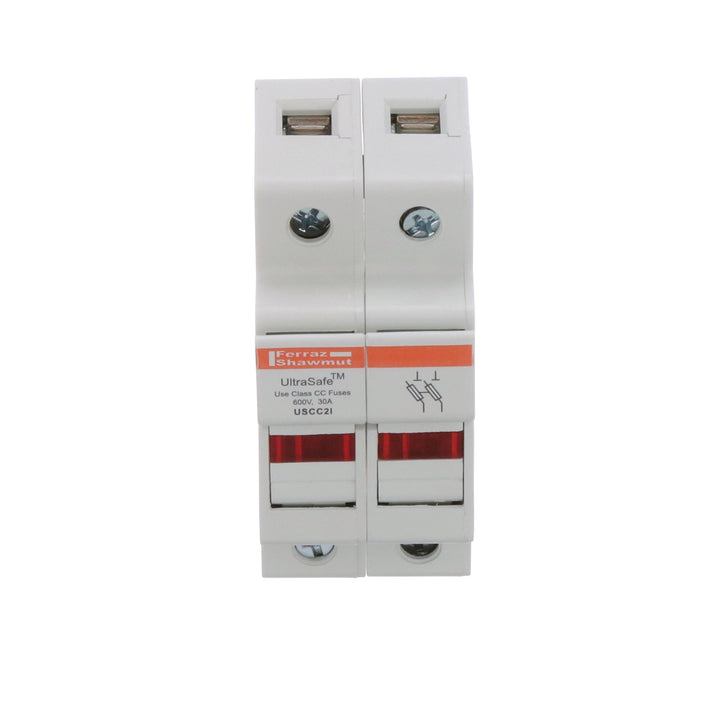 Ferraz Shawmut USCC2I - Line Card Fuse Block | CSA/UL Certified (1.38 x 3.07 x 2.32 in)
