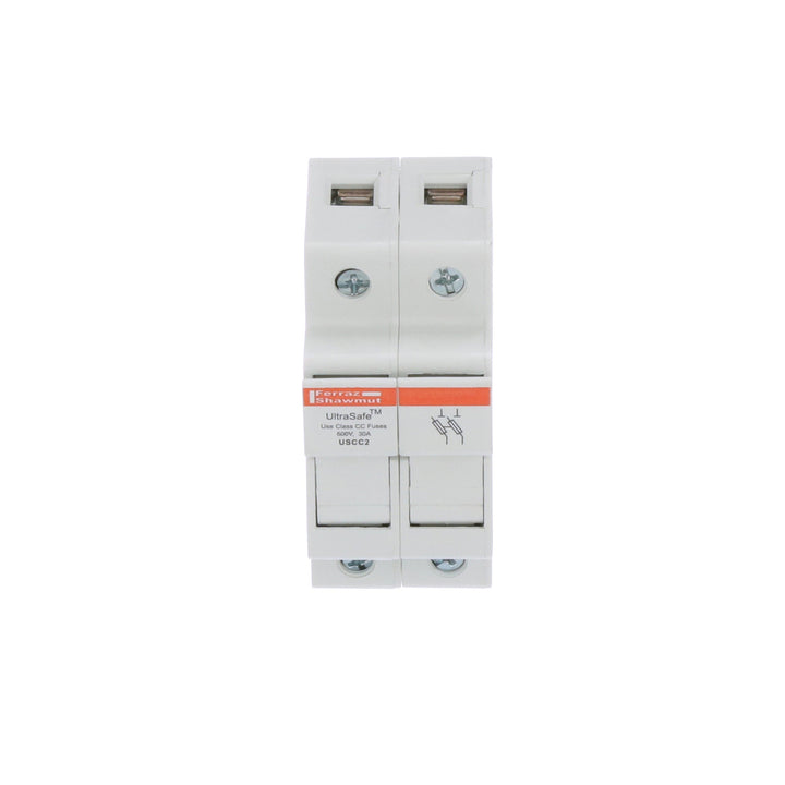Ferraz Shawmut USCC2 - Line Card Fuse Block 1.38x3.07x2.32in (CSA/UL Certified)