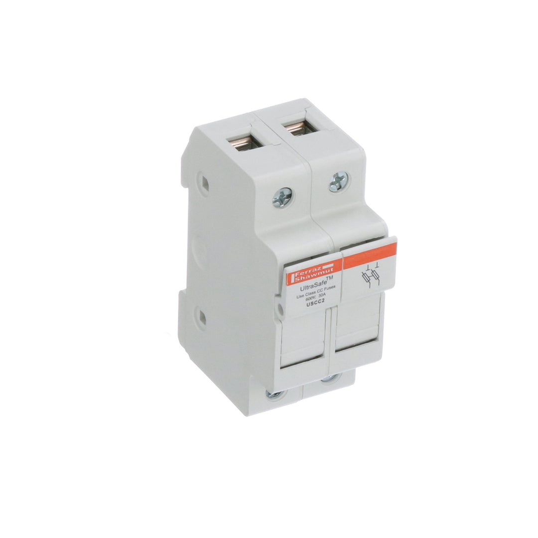 Ferraz Shawmut USCC2 - Line Card Fuse Block 1.38x3.07x2.32in (CSA/UL Certified)