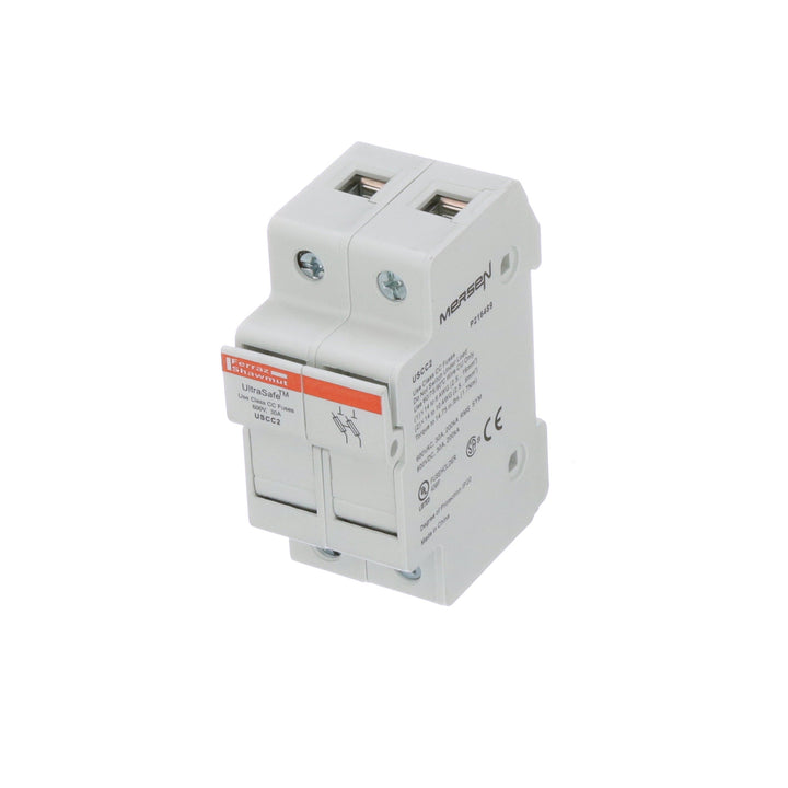 Ferraz Shawmut USCC2 - Line Card Fuse Block 1.38x3.07x2.32in (CSA/UL Certified)