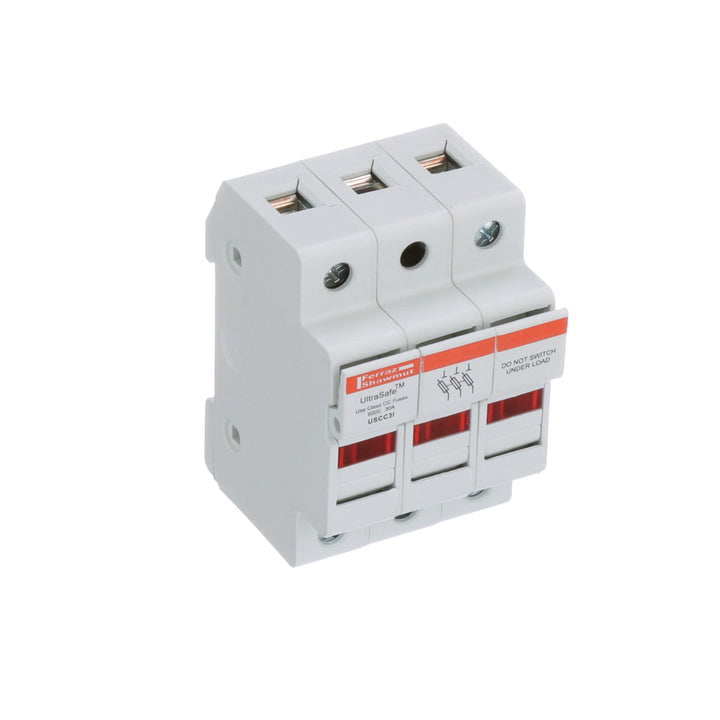 Ferraz Shawmut USCC3I - Line Card Fuse Block (CSA/UL Certified 52.6x78.0x58.9mm)