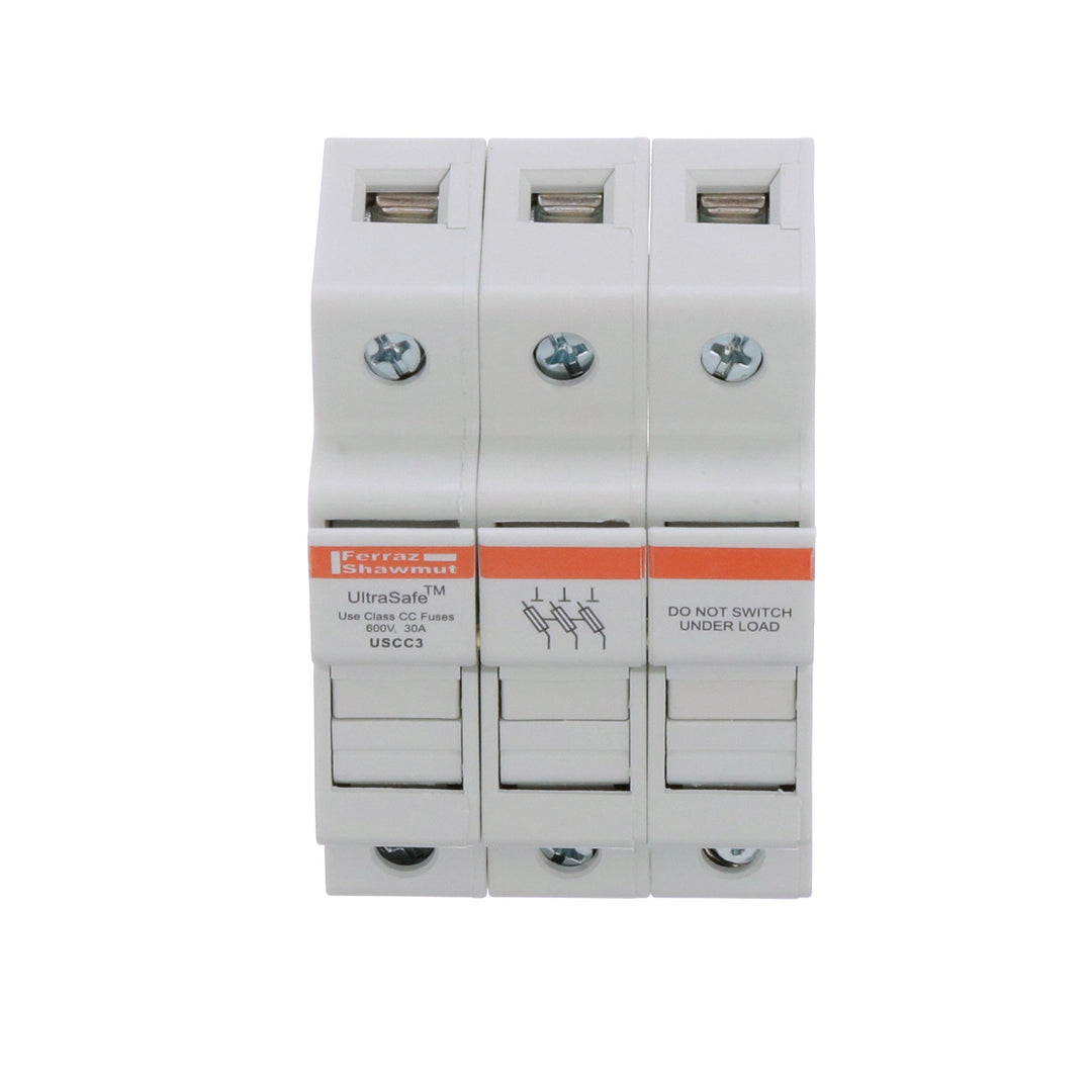 Ferraz Shawmut USCC3 - Line Card Fuse Block 43 lb Industrial Protection (CSA/UL Certified)