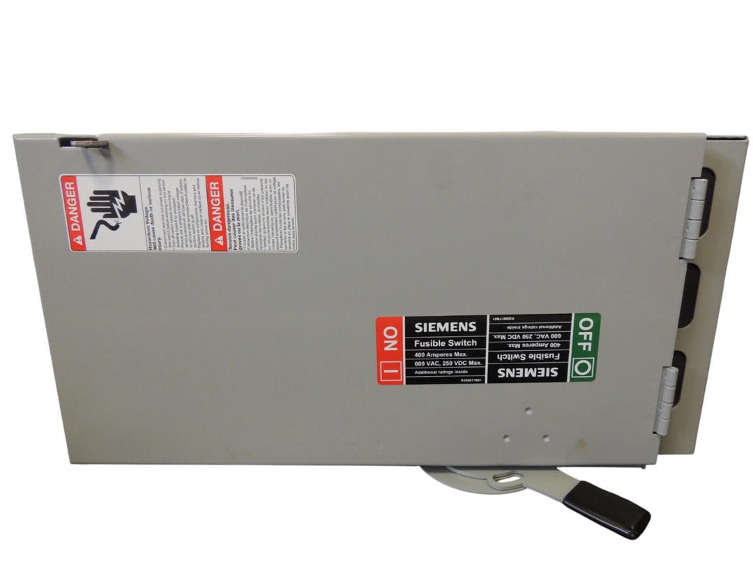 Siemens V7F3605A - Fusible Disconnect Switch 600V/400A (3-Pole Vacu-Break)