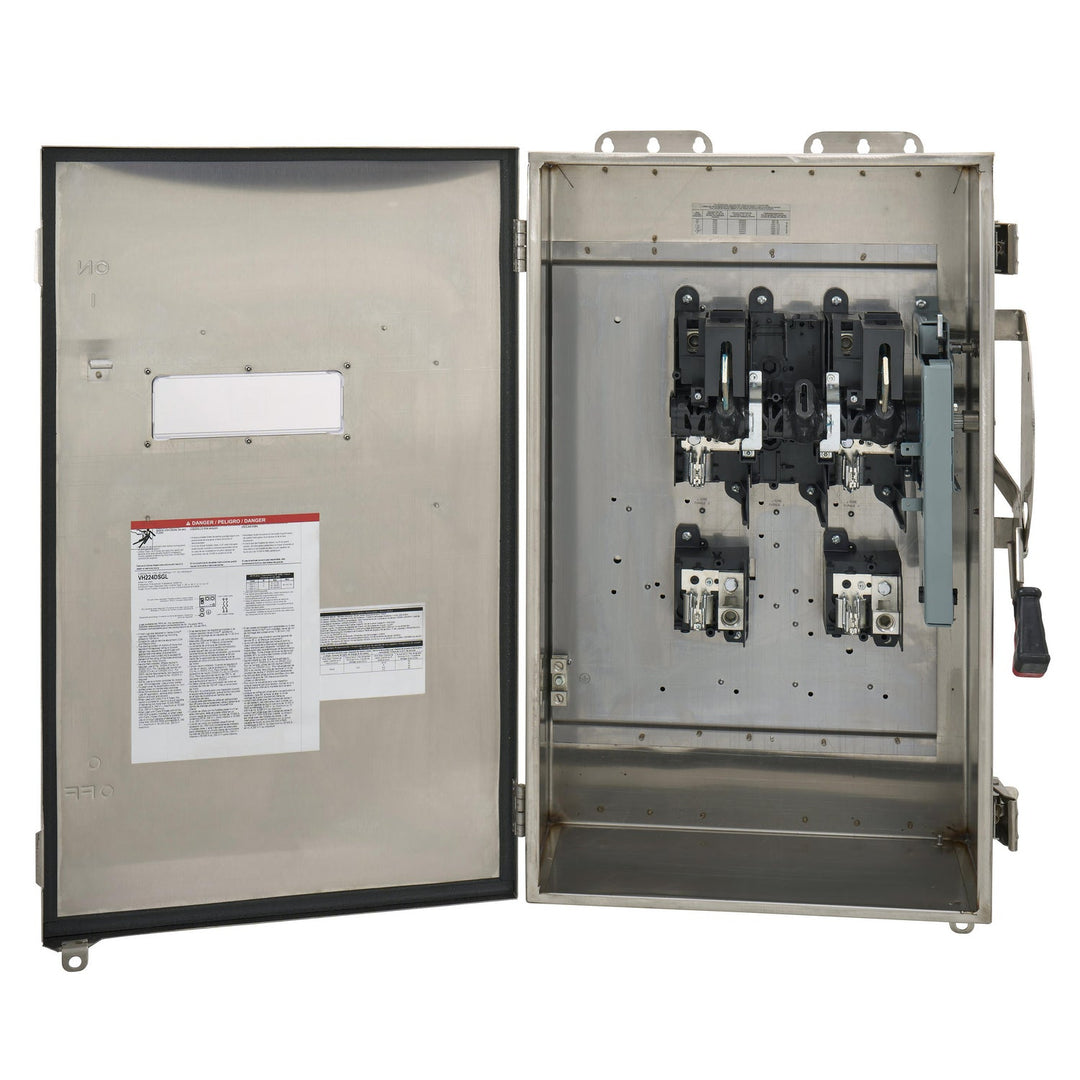 Square D VH224DSGL - Fusible Disconnect Switch 240V 200A (NEMA 4X Enclosure)