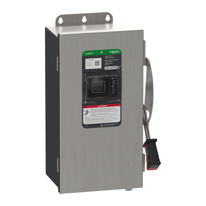 Square D VH322BDSGL - Fusible Disconnect Switch 240V 60A (NEMA 4X)