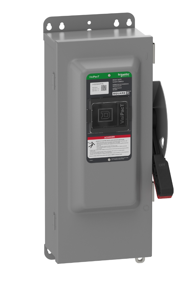 Square D VH363BAWKGL - Fusible Safety Switch 600V/100A (3-Pole NEMA 12)