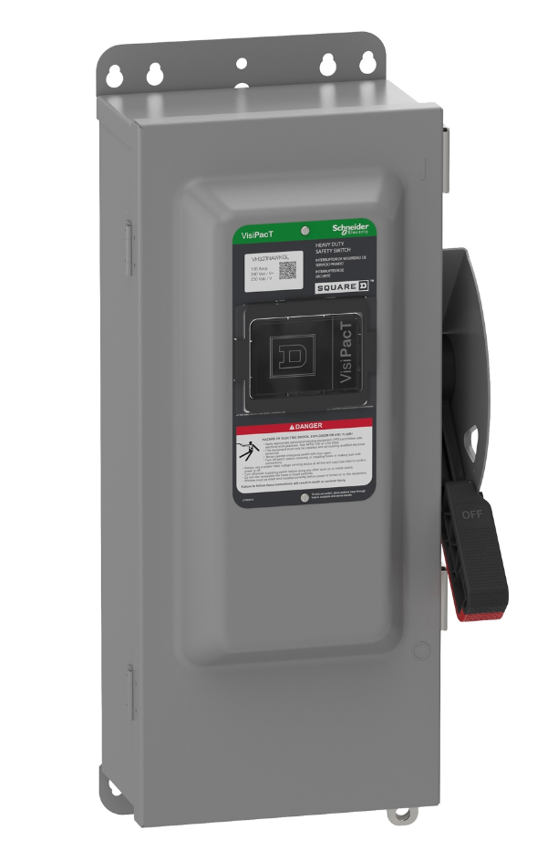 Square D VH363NAWKGL - Fusible Disconnect Switch 600VAC 100A (3-Pole NEMA 12)