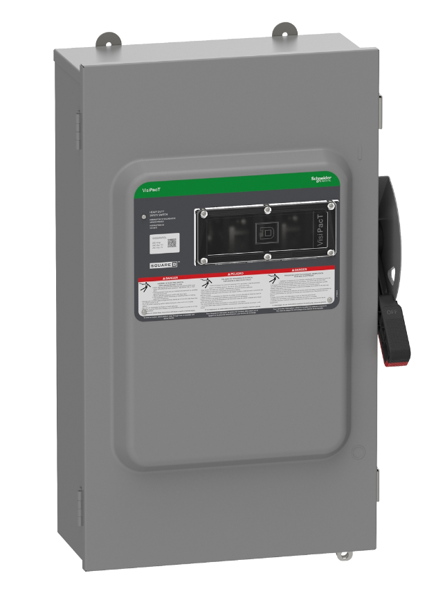 Square D VH324AWKGL - Fusible Safety Switch 240V/200A (3-Pole NEMA 12)