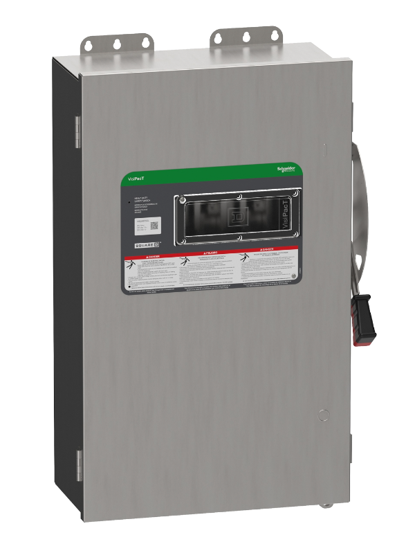 Square D VH324BDSGL - Fusible Safety Switch 200A (NEMA 4X 240V 3-Phase)
