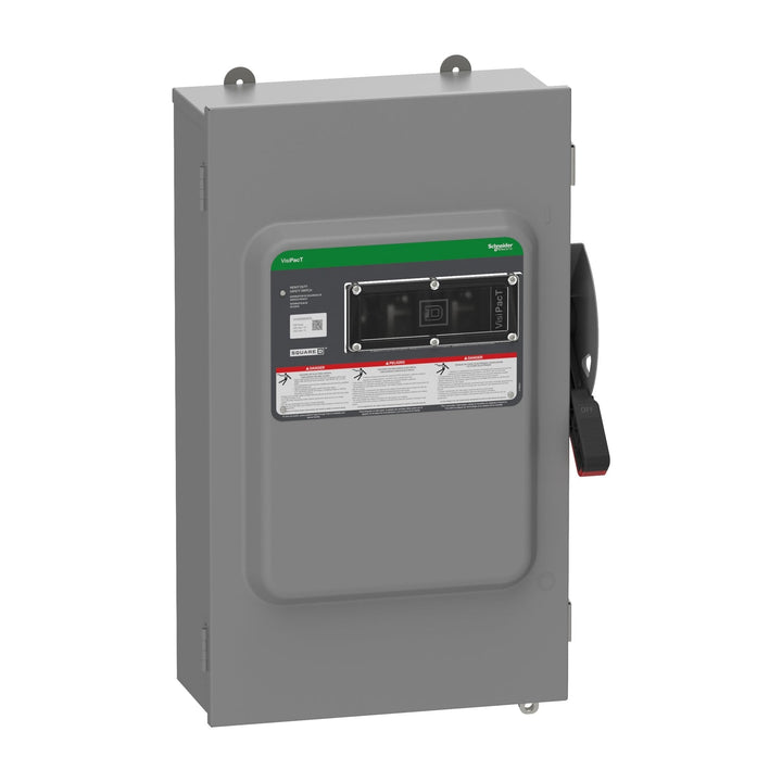 Square D VH324NAWKGL - Fusible Disconnect Switch 240V/200A 3-Pole (NEMA 12)