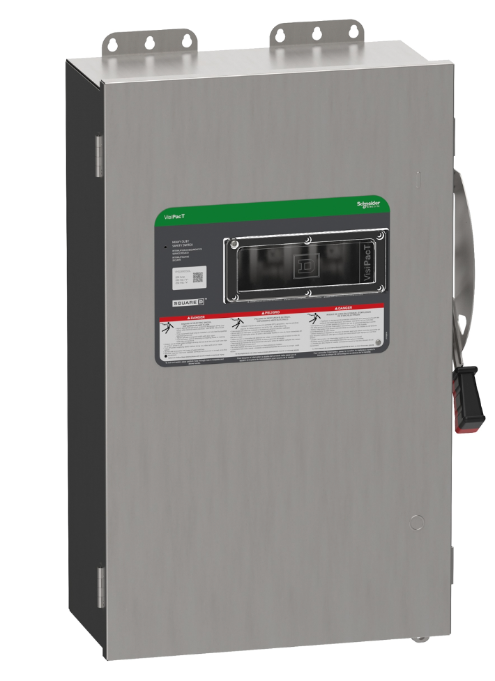 Square D VH364NDSGL - Fusible Safety Switch 600V/200A (3-Pole NEMA 4X)
