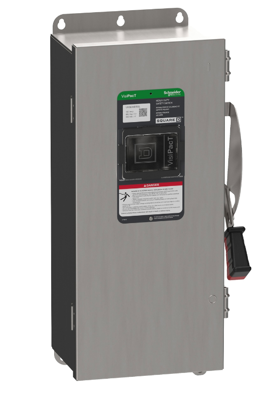 Square D VH363NDSGL - Fusible Disconnect Switch 600V/100A (NEMA 4X 3-Pole)