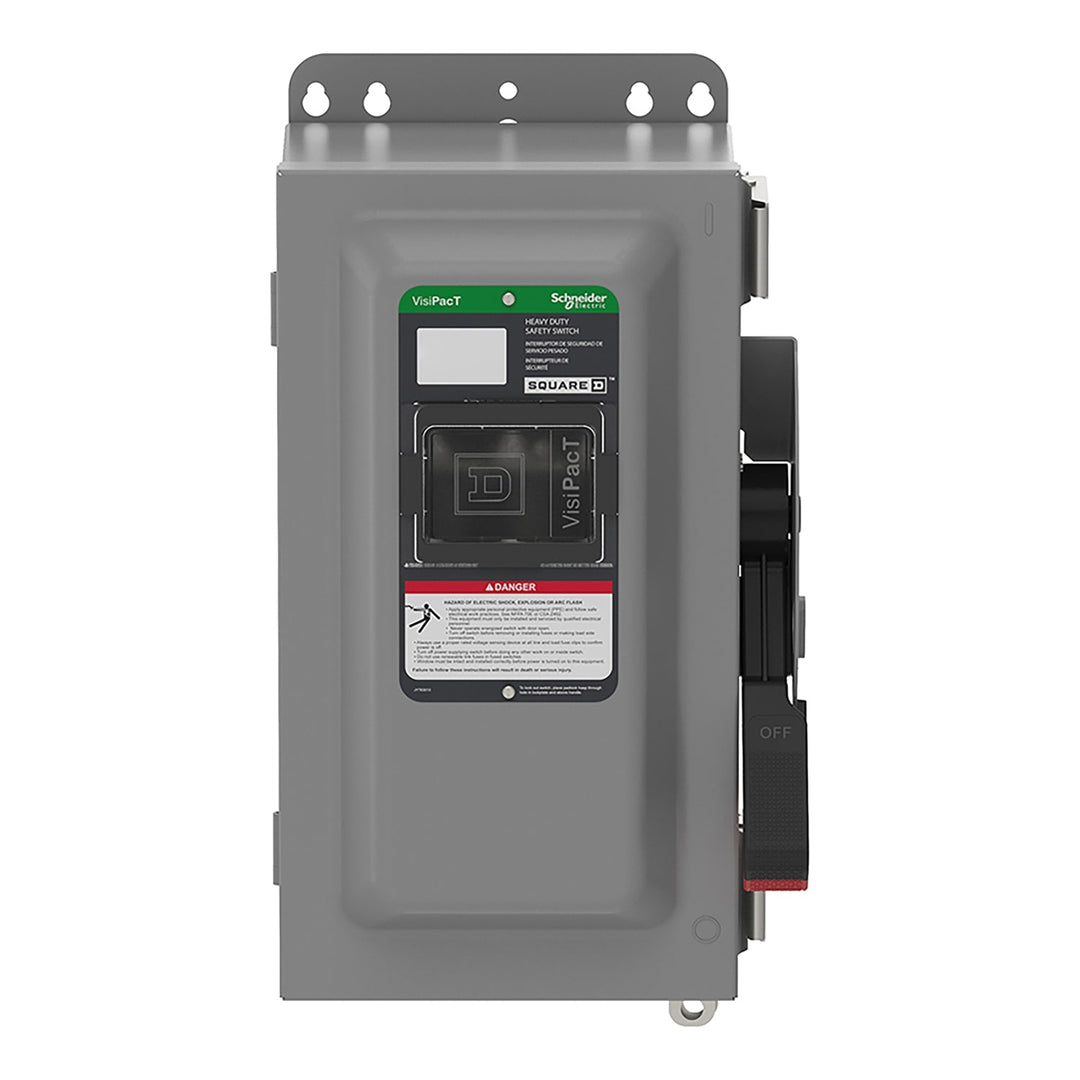 Square D VHU362AWKGL - Non-Fusible Disconnect Switch 600V/60A (3-Pole NEMA 12)