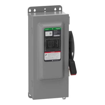 Square D VHU363NAWKGL - Non-Fusible Disconnect Switch 600V/100A 3-Pole NEMA 12