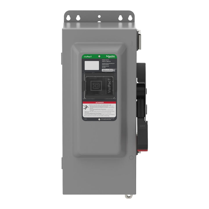 VHU363NAWKGL Square D  Disconnect  600VV 100A Non-Fusible Switch - Essential Electric Supply