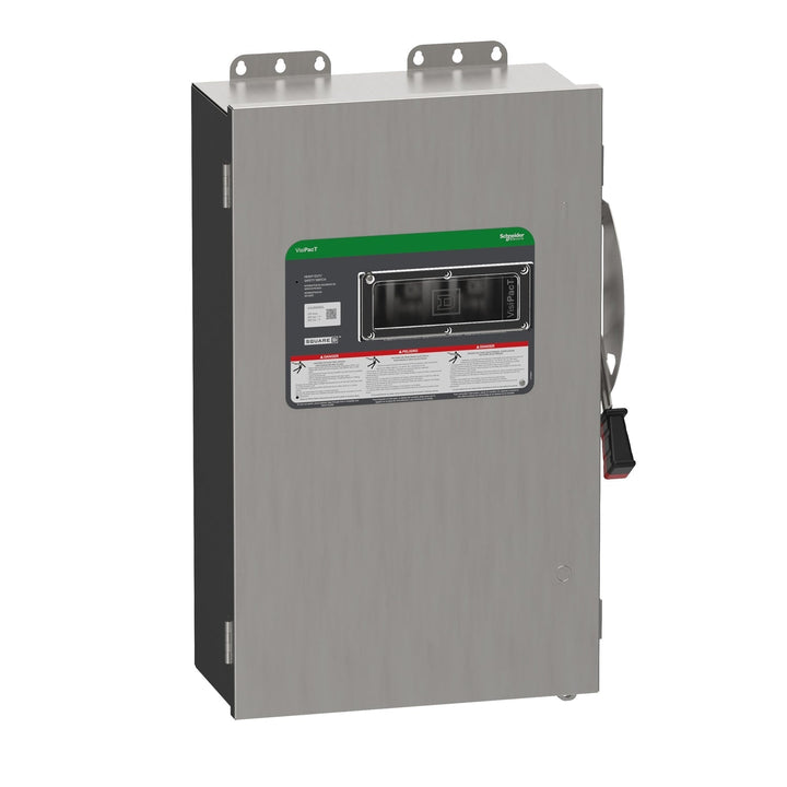 Square D VHU364DSGL - Non-Fusible Disconnect Switch 600V/200A (3-Pole NEMA 4X)