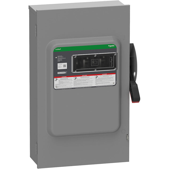 Square D VHU364NR - Non-Fusible Disconnect Switch 600V/200A (3-Pole NEMA 3R)