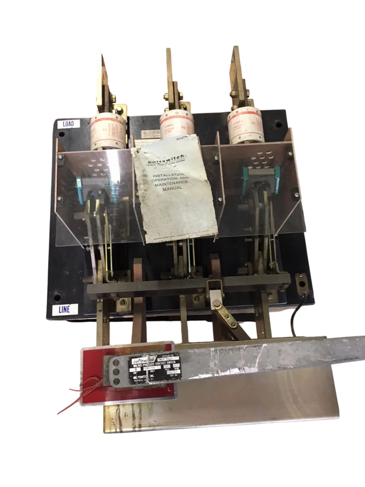 Boltswitch VLNF4411N - Fusible Bolted Pressure Switch 2500A@480V (200kA AIC)