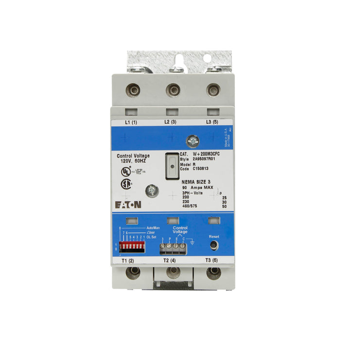 Cutler Hammer W+200M2CFCY7 - NEMA Size 1C Motor Starter 600V 45A