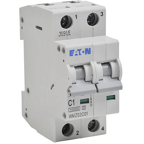Eaton WMZS2C01 - Molded Case Circuit Breaker, 1A, 480V