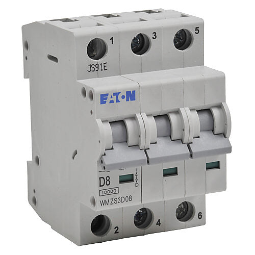 Eaton Cutler Hammer WMZS3D08 - 8A 3-Pole Molded Case Breaker