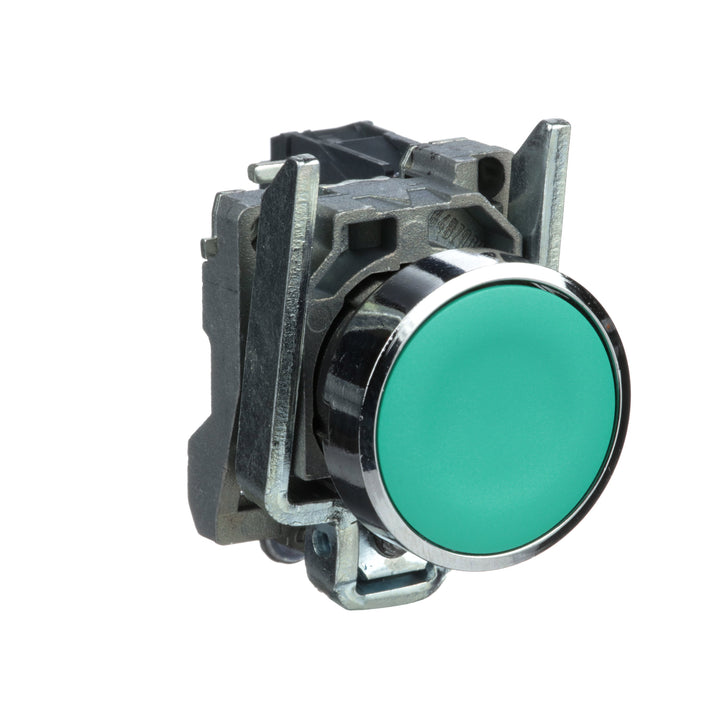 Schneider Electric XB4BA31 - Pushbutton Switch 120V (IP65 Polycarbonate Enclosure)
