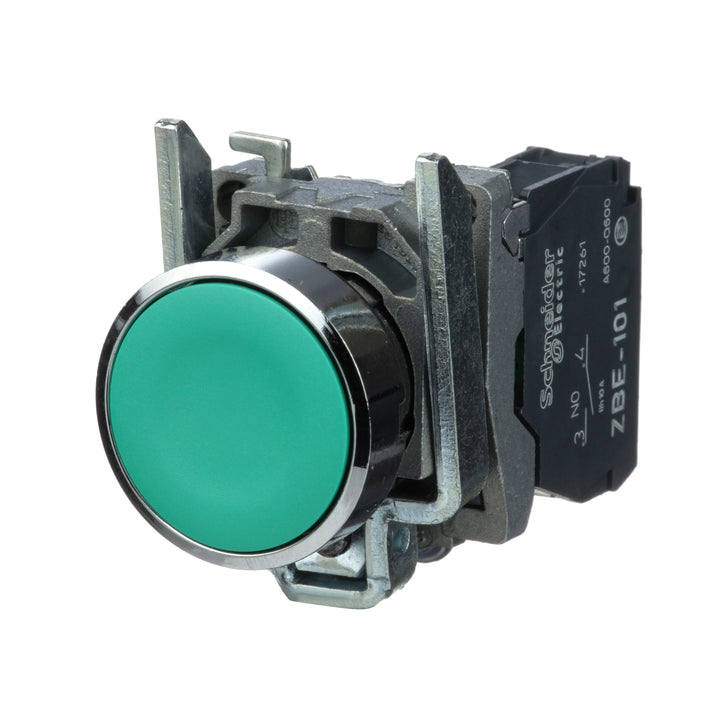 Schneider Electric XB4BA31 - Pushbutton Switch 120V (IP65 Polycarbonate Enclosure)