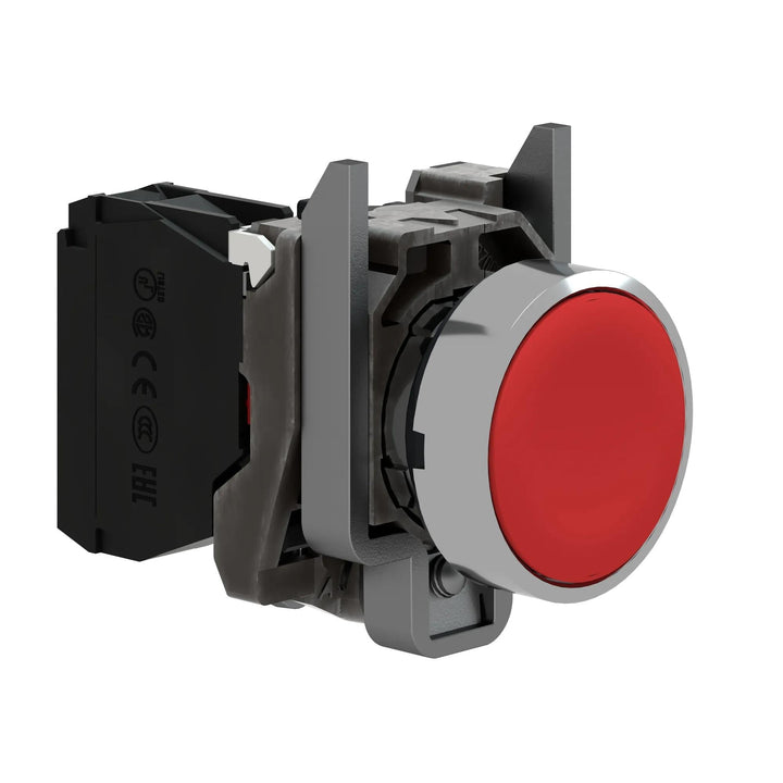 Schneider Electric XB4BA42 - Pushbutton Switch 600V (Harmony XB4 Series)