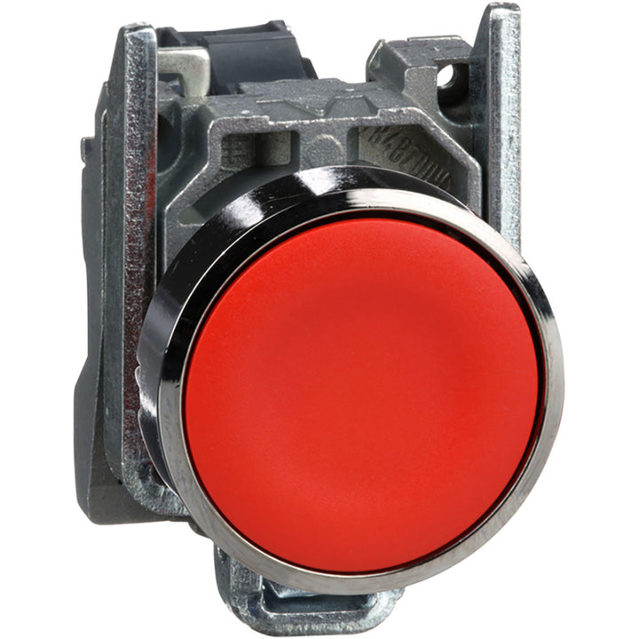 Schneider Electric XB4BA42 - Pushbutton Switch 600V (30mm Compact Design)