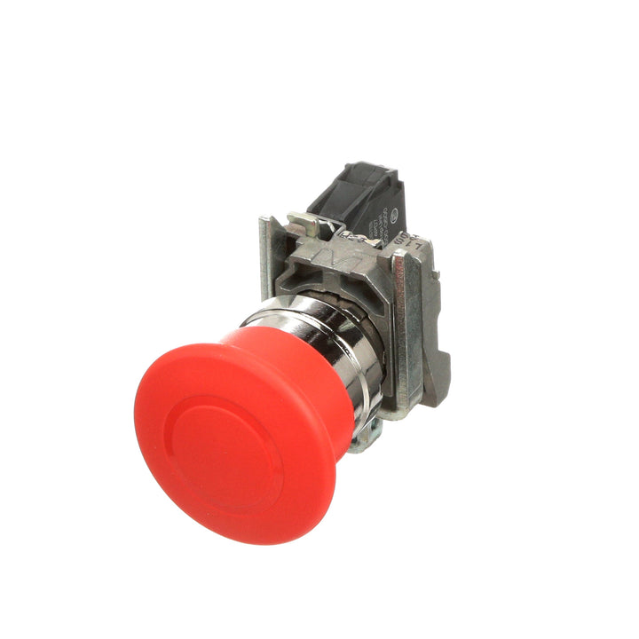 Schneider Electric XB4BT842 - Emergency Stop Switch 600V AC/DC (10A, EN/ISO 13850 Certified)