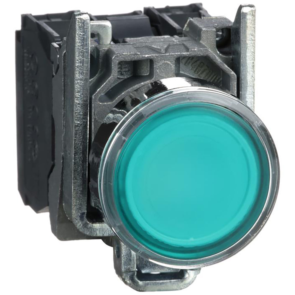 Schneider Electric XB4BW33G5 - Pushbutton Switch 120V AC (IP65 Polycarbonate Enclosure)