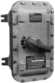 Adalet XCBFN4 - Circuit Breaker Enclosure 600VAC 100A