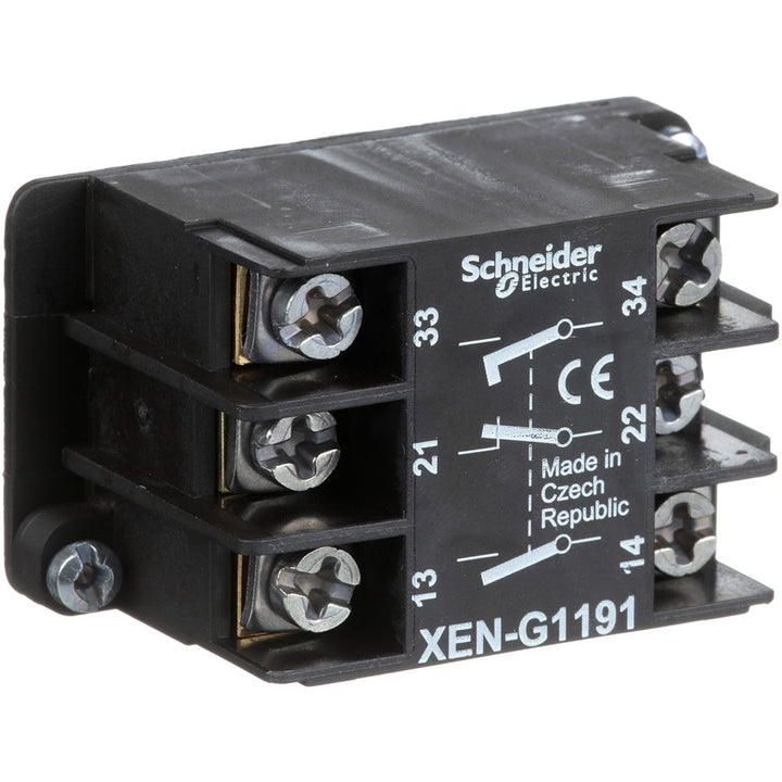 Schneider Electric XENG1191 - Modular Contact Block Series 600V (UL 508 Certified)