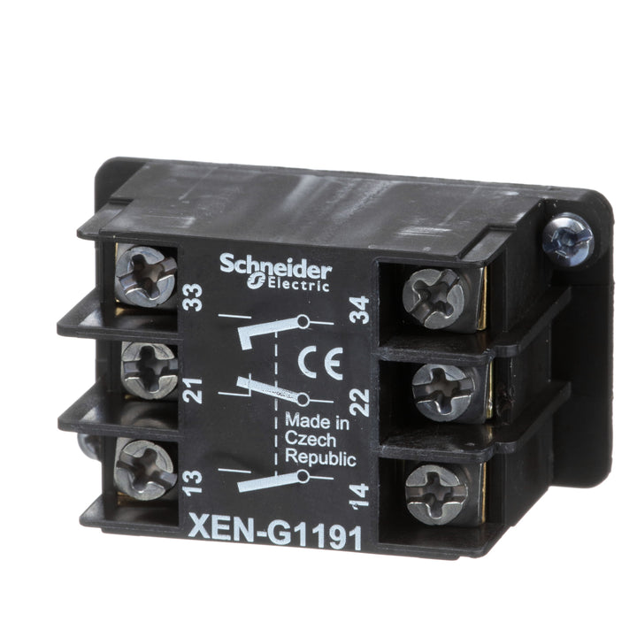 Schneider Electric XENG1191 - Modular Contact Block Series 600V (UL 508 Certified)