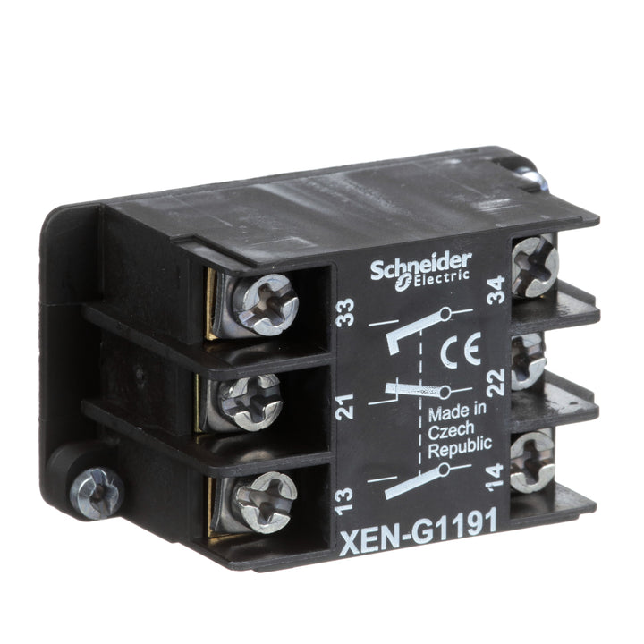 Schneider Electric XENG1191 - Modular Contact Block Series 600V (UL 508 Certified)