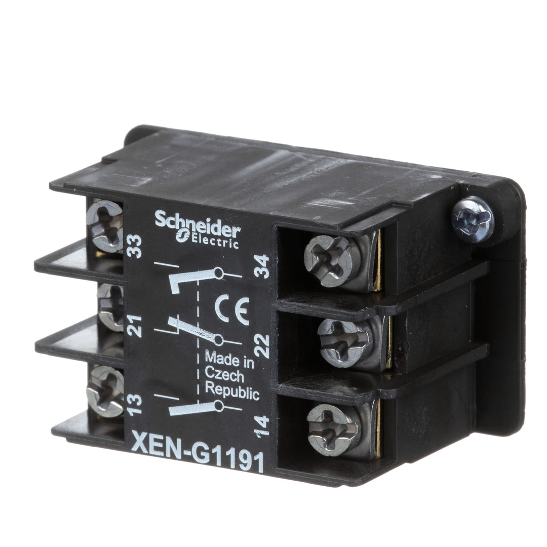 Schneider Electric XENG1191 - Modular Contact Block Series 600V (UL 508 Certified)