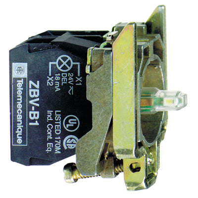Schneider Electric ZB4BW0G15 - ZB4 Series Switch Accessory (110-120V AC Industrial Lamp Holder)