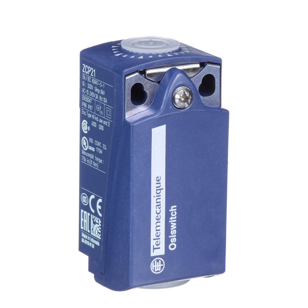 Telemecanique ZCP21 - Limit Switch 250V AC/DC (10A, IP65)