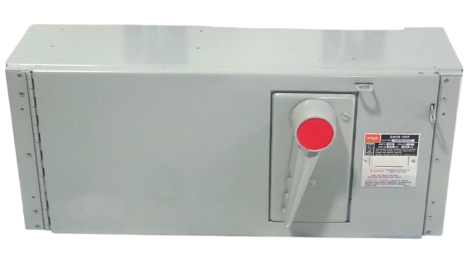 American/Federal Pacific QMQB2036V - Fusible Safety Switch 200A 600V (3-Pole NEMA 1)