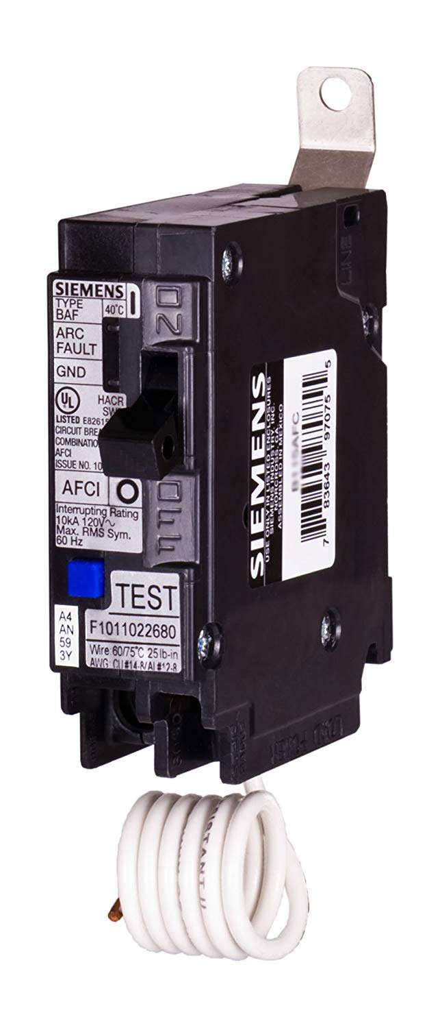 Siemens B120AFC - Molded Case 20A 120V 1-Pole