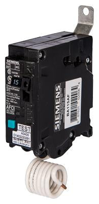 Siemens BA115AF - Molded Case Circuit Breaker 15A 1P 120V
