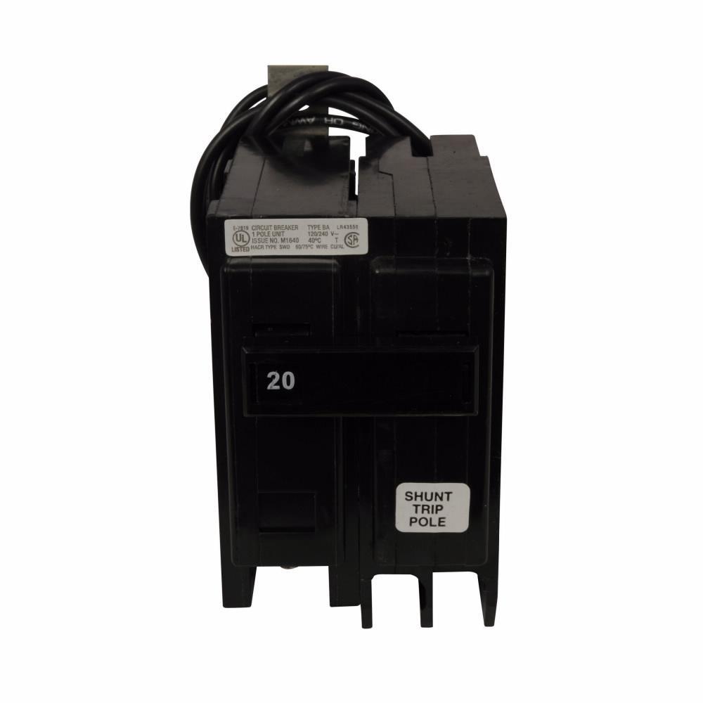 Cutler Hammer BAB1020S - Molded Case Breaker 20A 1P 240V