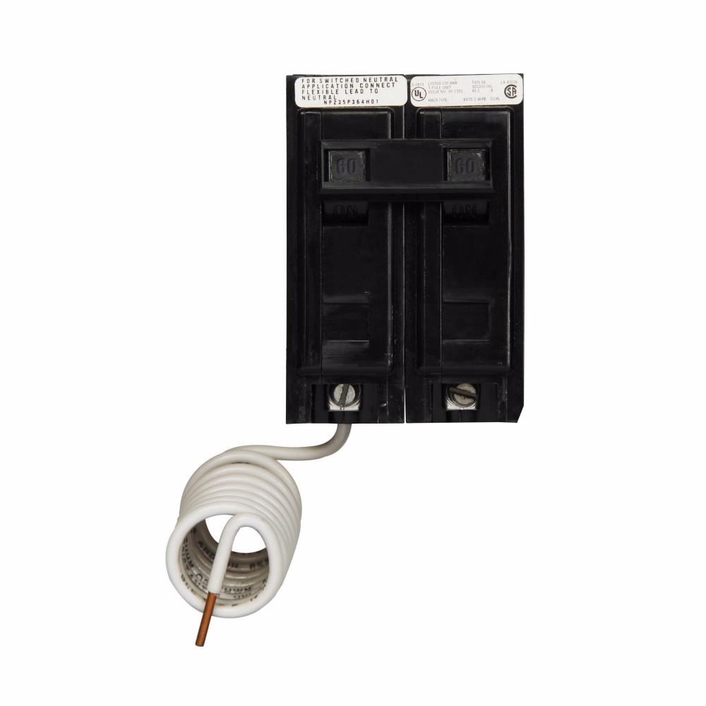 Cutler Hammer BAB2060S - Molded Case Circuit Breaker 60A 240V 2-Pole