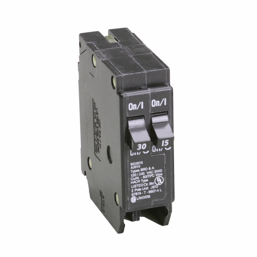 Cutler Hammer BD3015 - Molded Case Circuit Breaker 15A 2-Pole