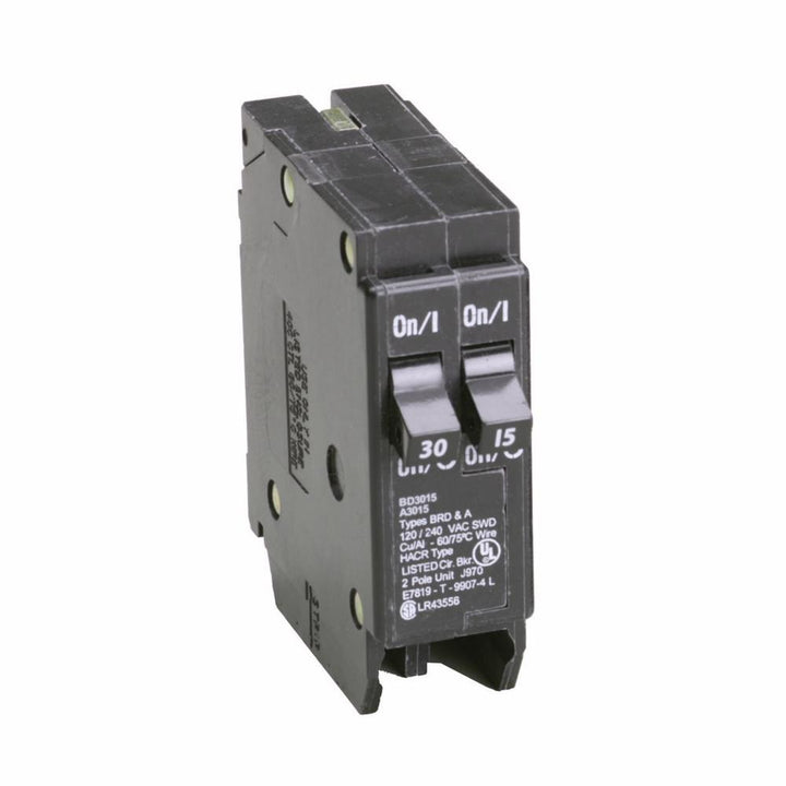 Cutler Hammer BD3015 - Molded Case Circuit Breaker 15A 2-Pole