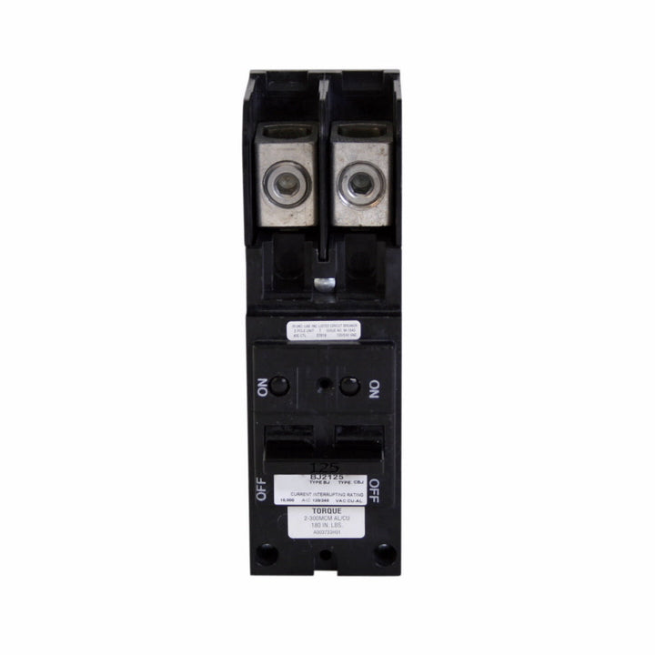 Cutler-Hammer BJ2125 - 125A Molded Case Breaker (240V, 10kA AIC)