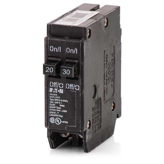 Eaton BR2030 - BR Series 30A 1-Pole Plug-In Circuit Breaker