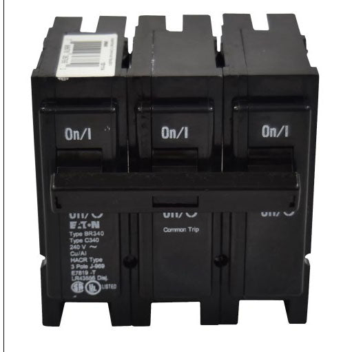 Eaton Cutler-Hammer BR350ST - 3-Pole Circuit Breaker (50A, 240V)