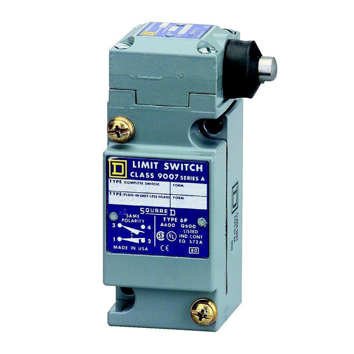 Telemecanique 9007C54G - Limit Switch 600V (1NC+1NO Aux Contacts)