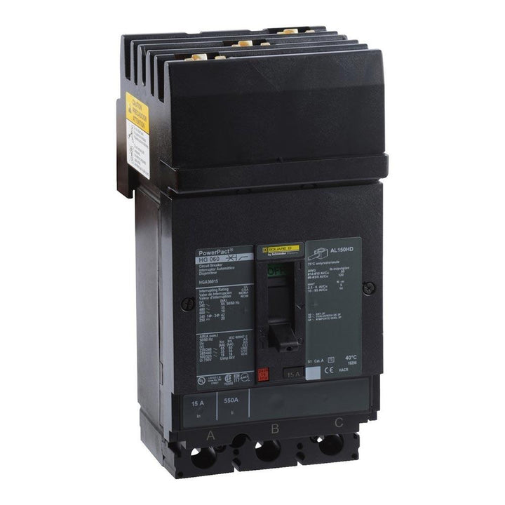 Square D HGA36035 - Molded Case Circuit Breaker 35A 600V 3P